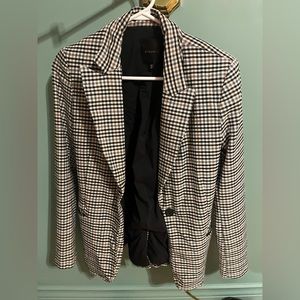 Plaid suit jacket